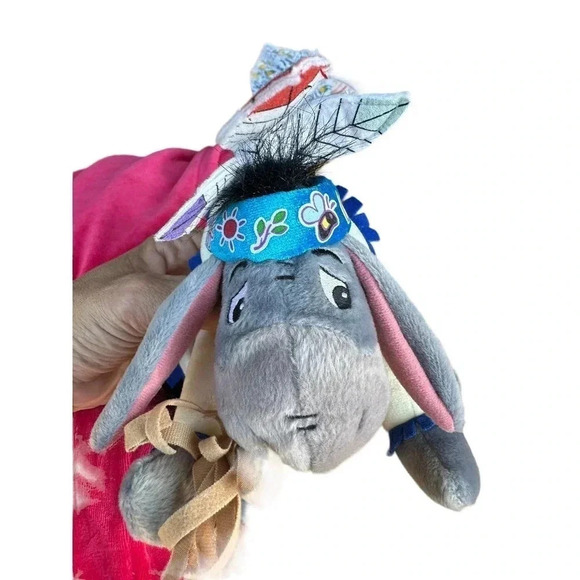 Disney 2003 Theme Park edition Eeyore Bean Bag Plush Stuffed Toy - Picture 2 of 11
